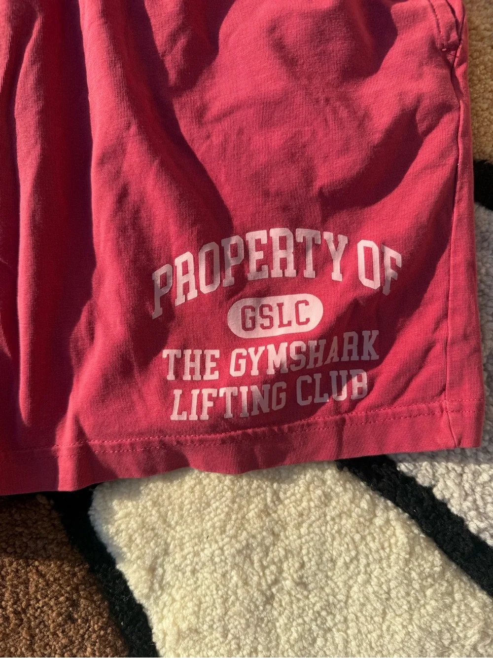 Gymshark Lifting Club GSLC Heritage Shorts XL red